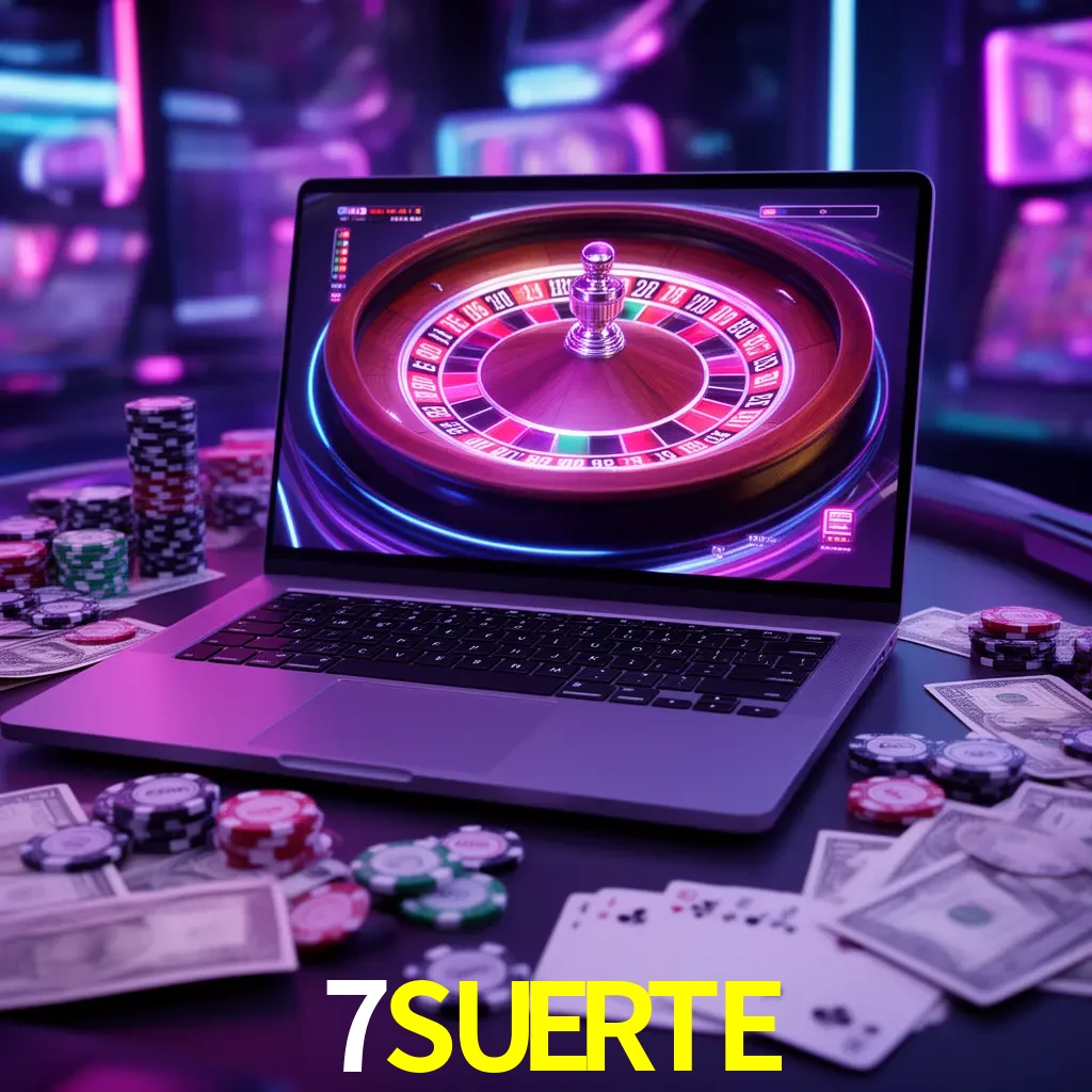 Centro móvil 7SUERTE con casino, cajero, bonos, app y acceso de cuenta para México
